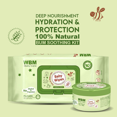 Bum Soothing Kit | Rash Care | WBM BABY CARE